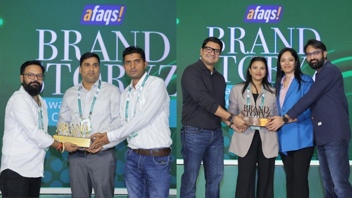Creative agency Influencer Act received 2025 Afaqs brand storyz award for outstanding brand story telling.