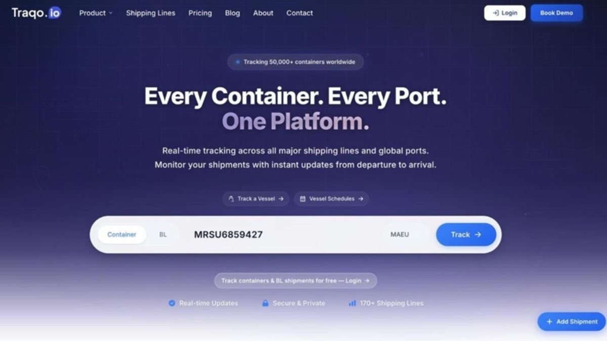 Traqo Launches AI-Powered Container Tracking for Export and Import Operators