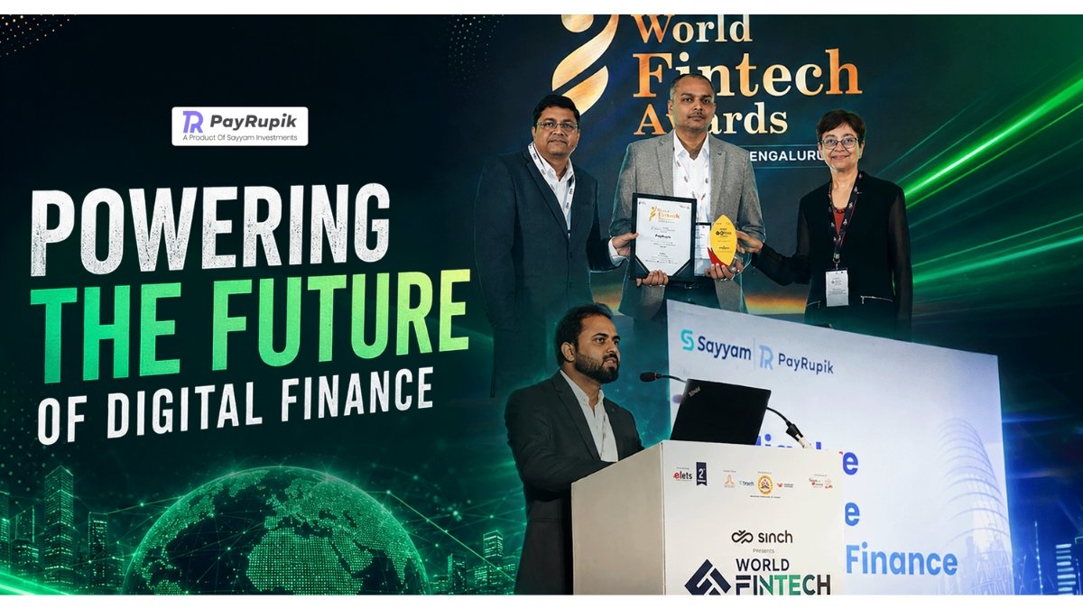 PayRupik Wins ‘Excellence in Scalable Digital Lending’ Award at World Fintech Summit 2026